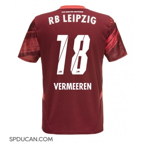 Muški Nogometni Dres RB Leipzig Arthur Vermeeren #18 Gostujuci 2024-25 Kratak Rukav